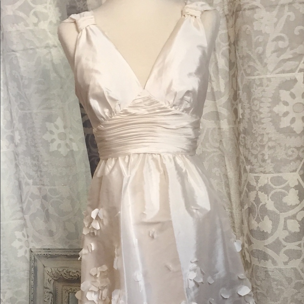 Calvin Klein Ivory Cocktail Dress - Picture 2 of 7